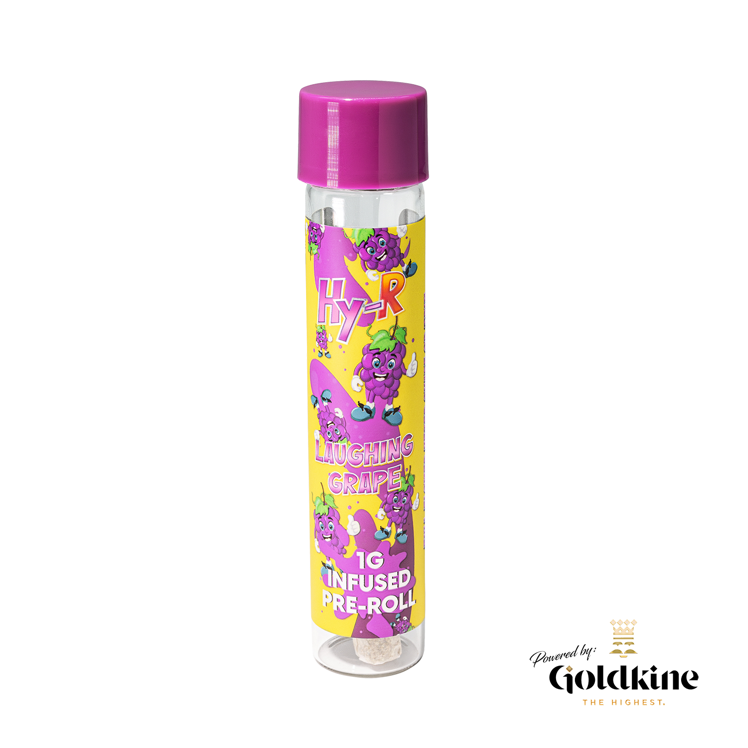 Photograph of product: Laughing Grape Infused Pre-Roll - 1g