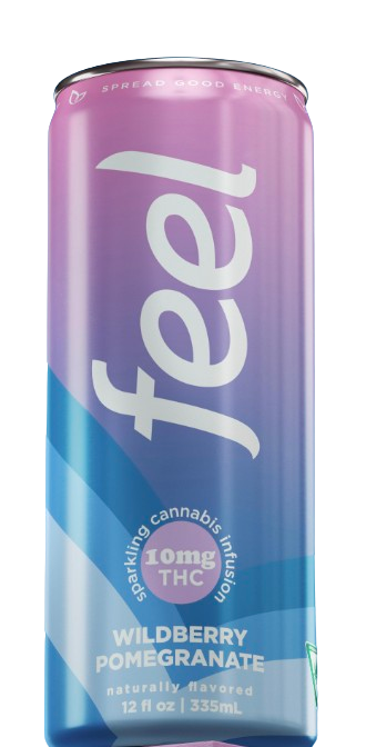 Photograph of product: Wilberry Pomegranate | 10mg TH-oui 30mg Caffeine Infused Seltzer
