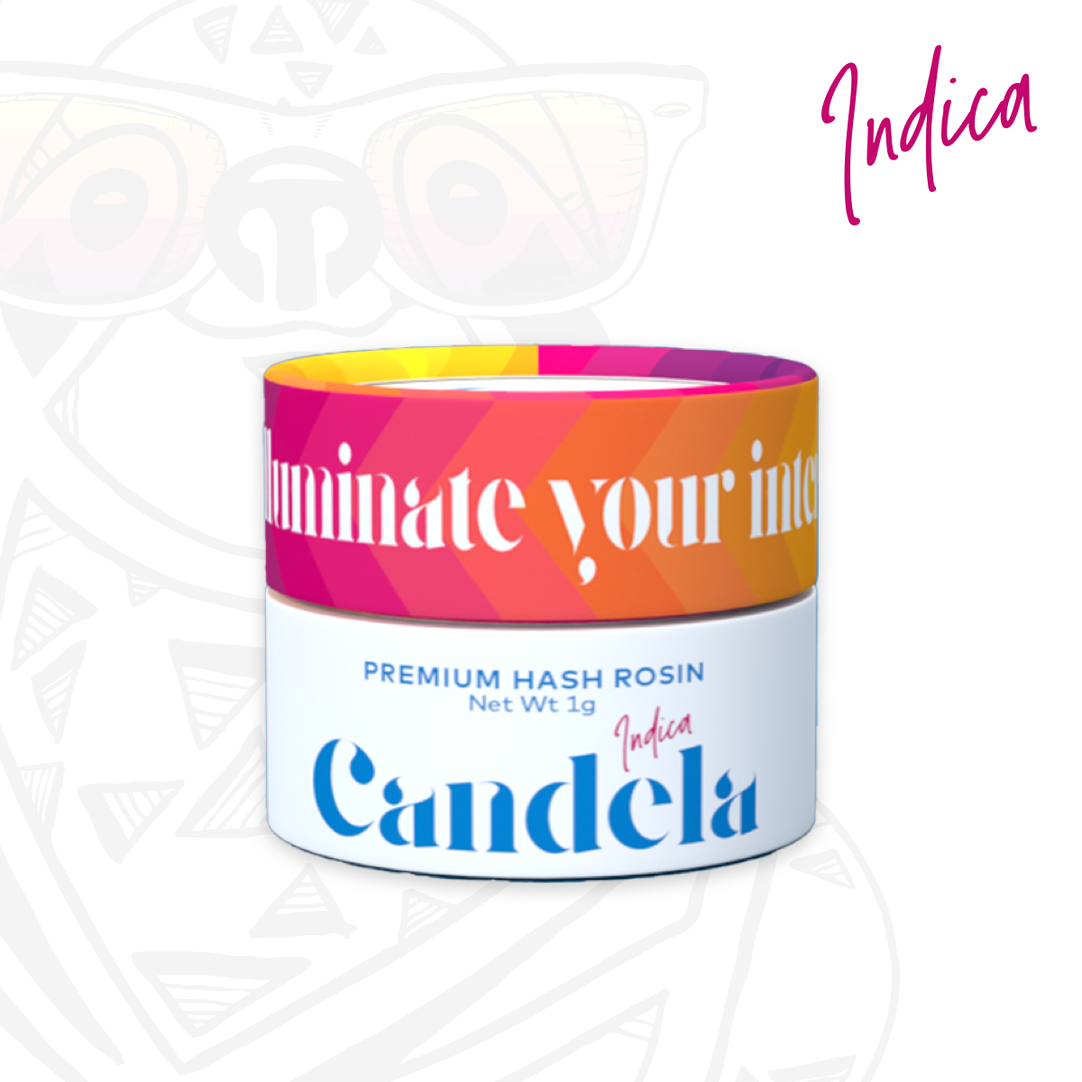 Photograph of product: CANDELA | TRUFFLE CAKE | Oui'd | LIVE ROSIN | 1G | REC