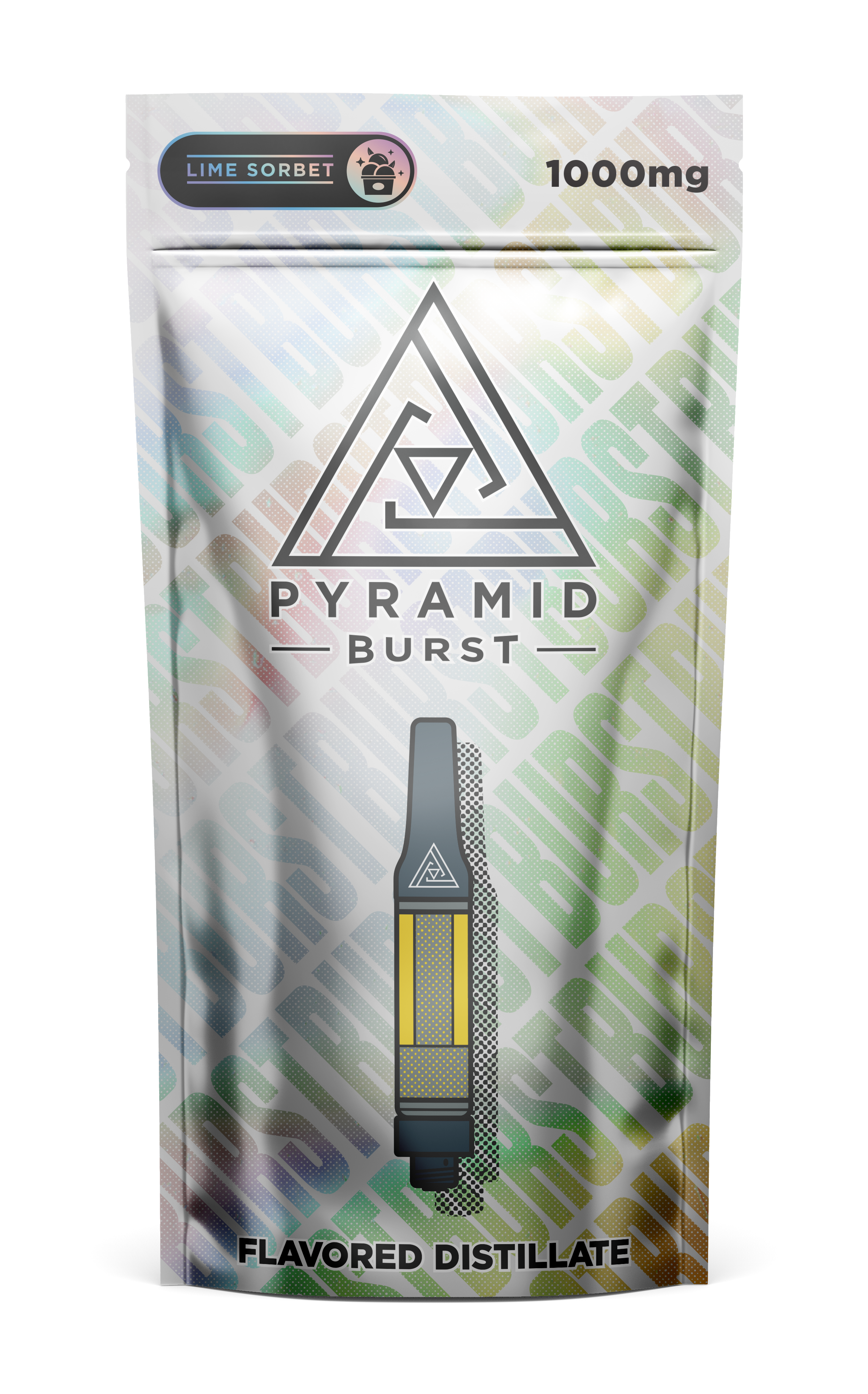 Photograph of product: Burst Cartridge 1000mg - Lime Sorbet