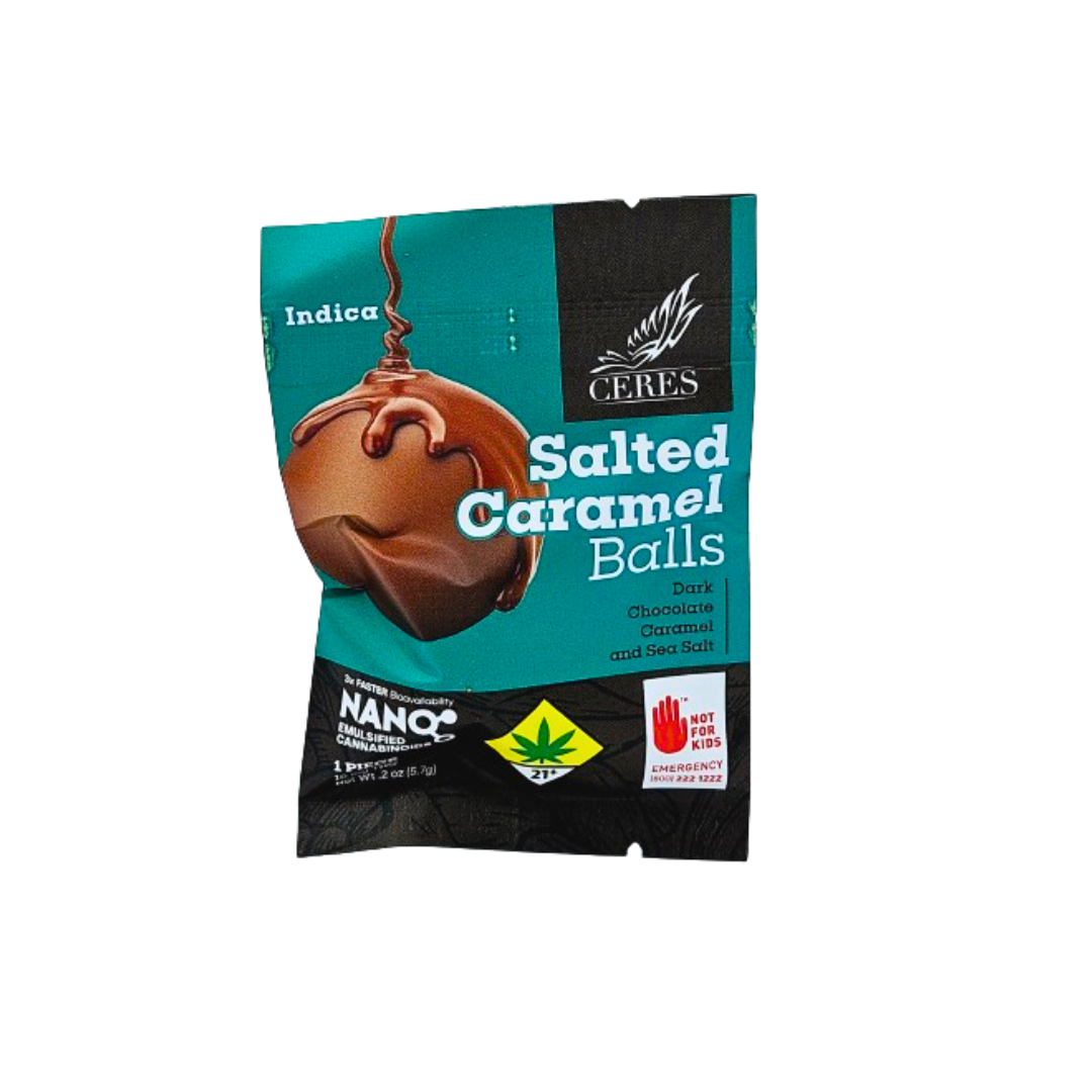 Photograph of product: Chocolate Caramel Balls Oui'd | Single