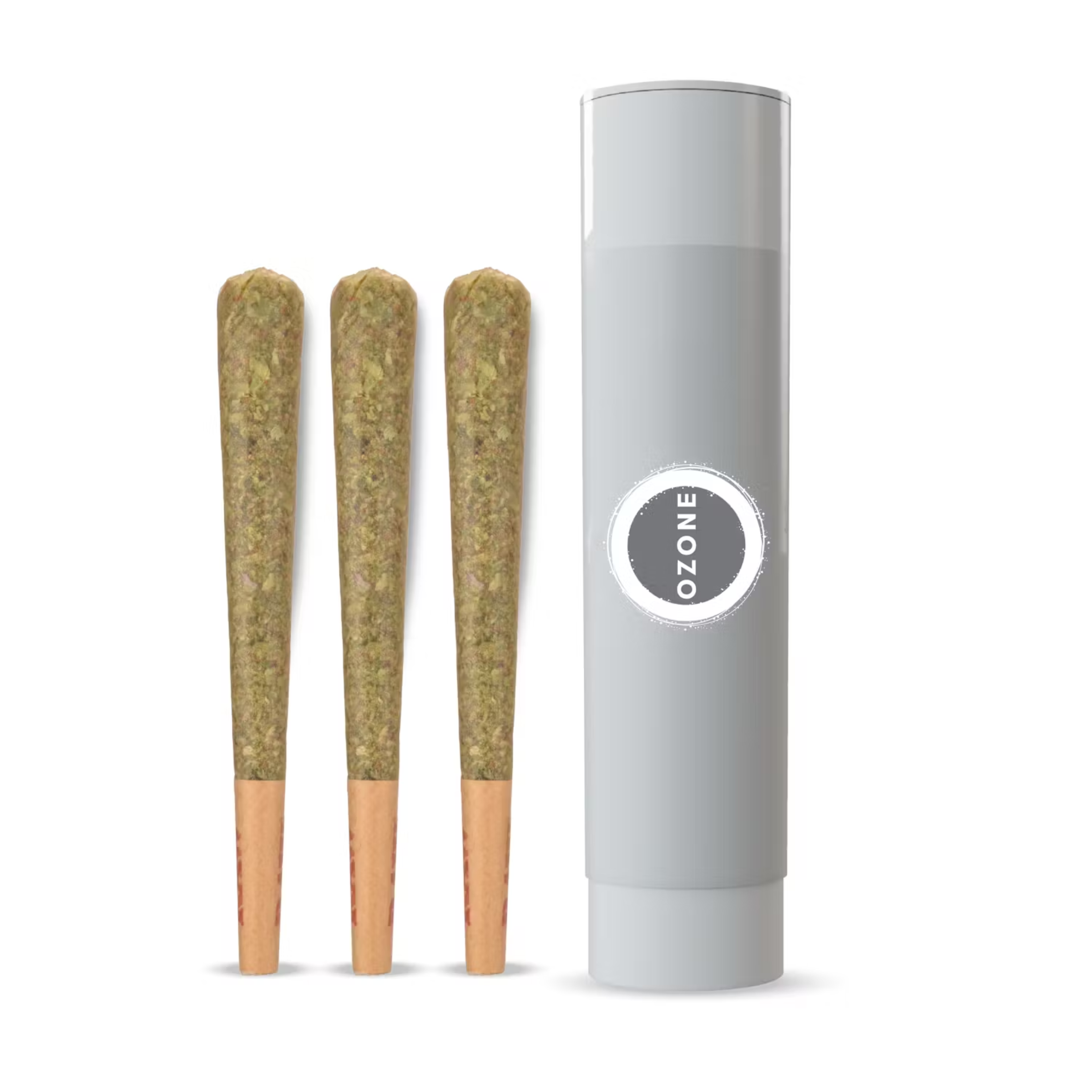 Photograph of product: Ozone | Pre-Roll | Lemon Razz Chiffon - 3pk Oui'd
