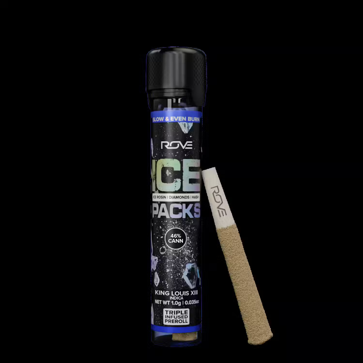 Photograph of product: King Louis XIII | Triple Infused Pre-Roll | Rove