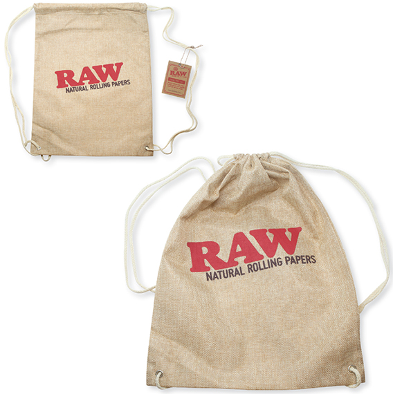 Photograph of product: RAW | Drawstring Bag | Tan