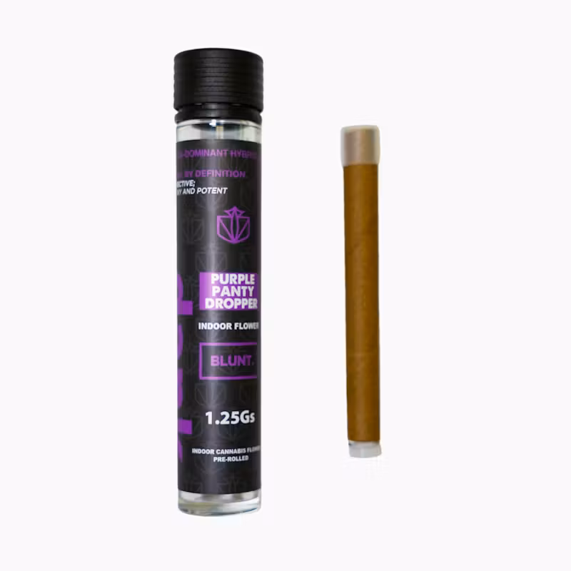 Photograph of product: Dank | Purple Panty Dropper | Blunt | 1.25g