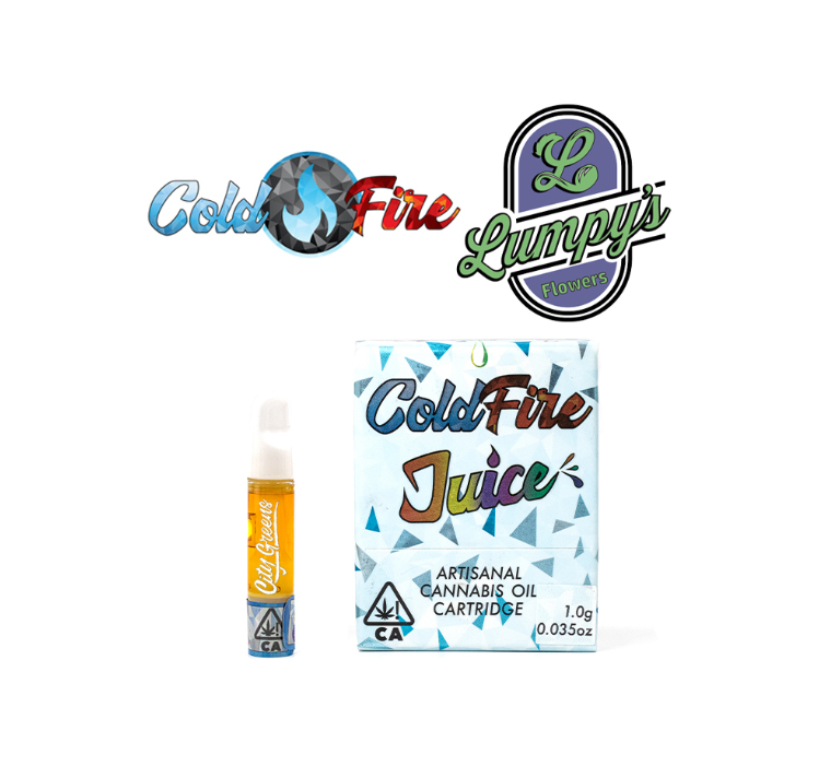 Photograph of product: LAX | COLDFIRE X LUMPY'S | JUICE CARTRIDGE | 1G