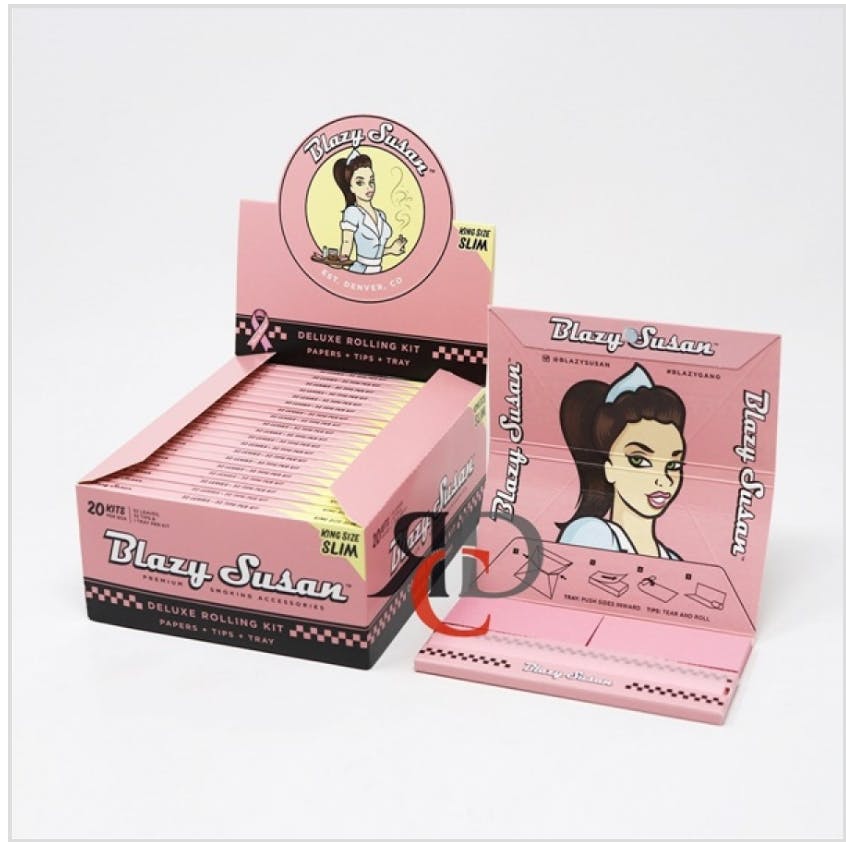 Photograph of product: Blazy Susan King Size Rolling Papers