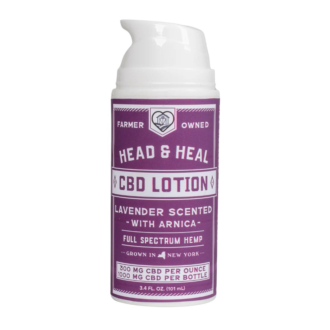Photograph of product: Head & Heal | Lavender with Arnica CBD Lotion