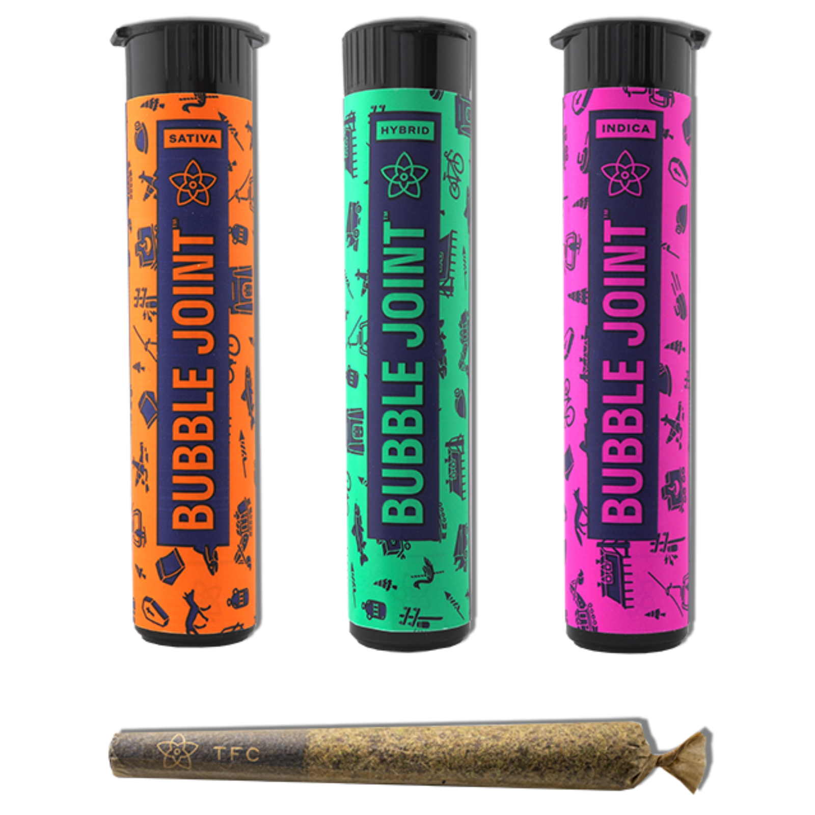 Photograph of product: The Flower Collective - Bubble Joint - Papanana
