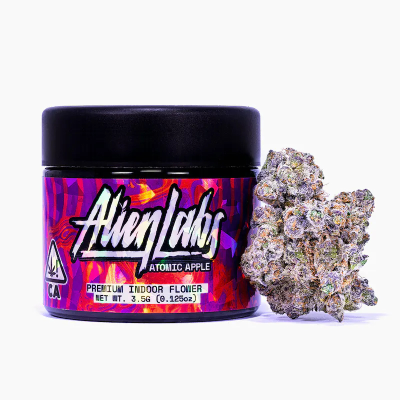 Photograph of product: ALIEN LABS 3.5G ATOMIC APPLE