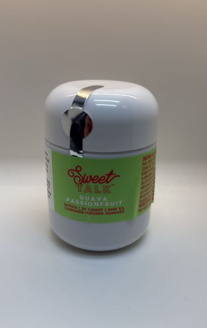 Photograph of product: Sweet Talk Gummies Guava Passionfruit 5mg 20-pack
