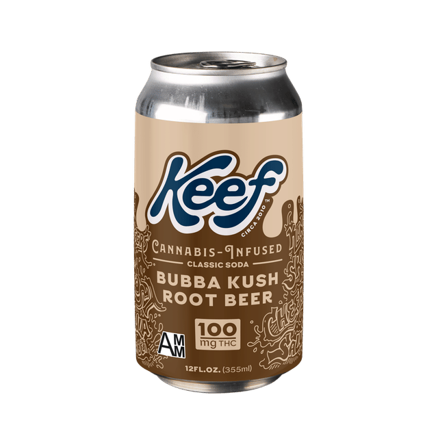 Photograph of product: Bubba Kush Root Beer Cola | 100mg Soda - 