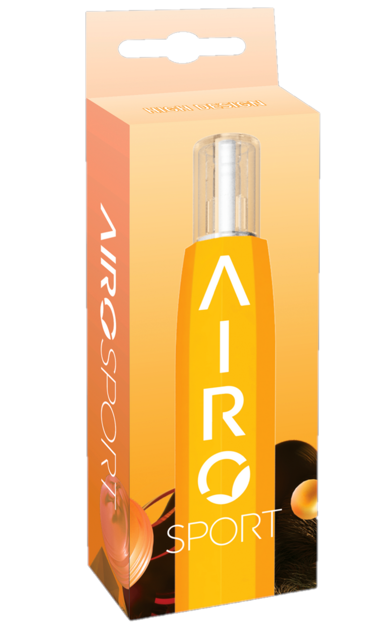 Photograph of product: Sunburst Orange AiroSport Battery