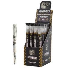 Photograph of product: Green Backs Pre-Rolled King Size Cones - 3pk