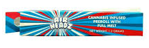 Photograph of product: Clout King - 1.3g Full Sift au chocolat Infused Preroll - Airheadz 3.0