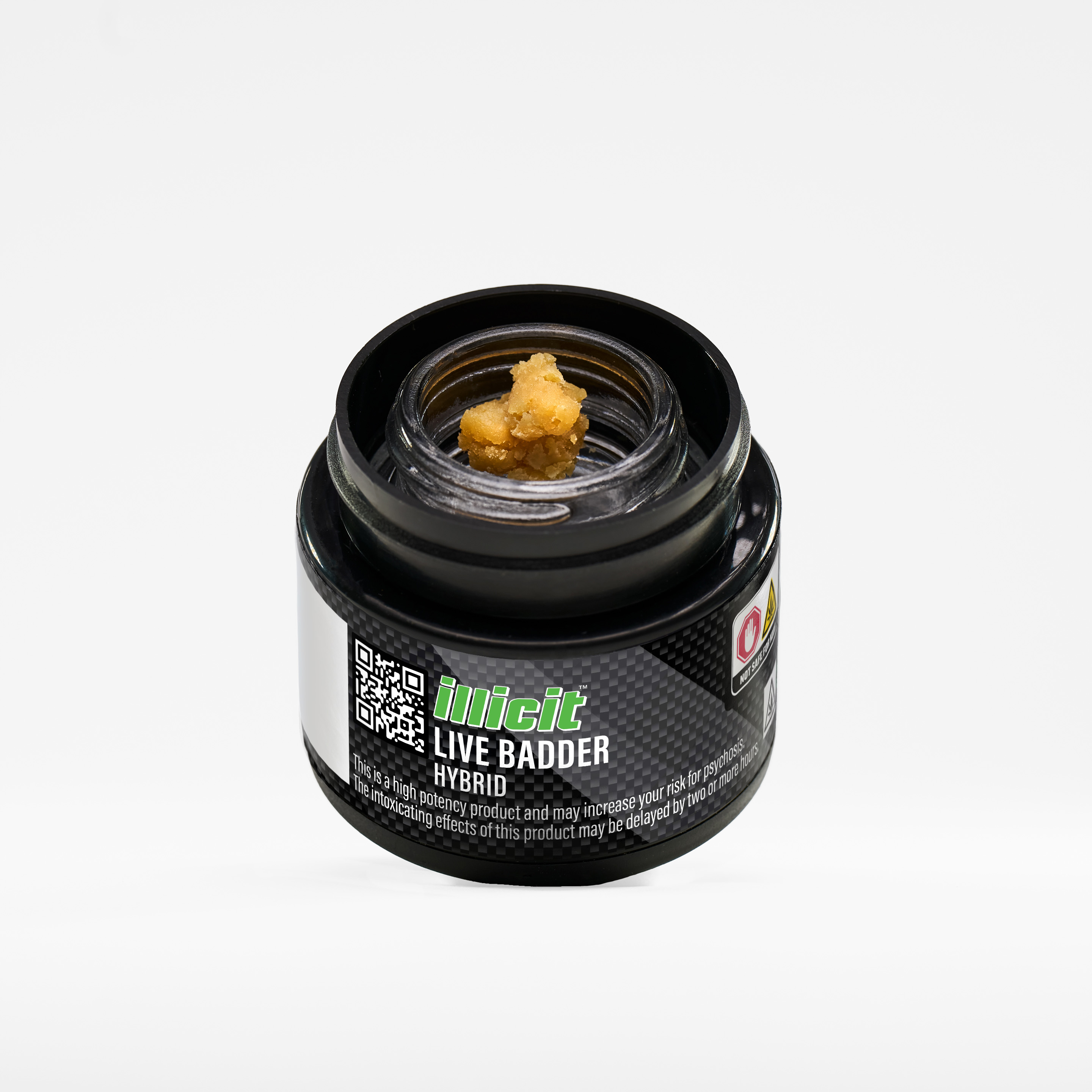 Photograph of product: Illicit l Irish Cannonball Live Badder l 1g