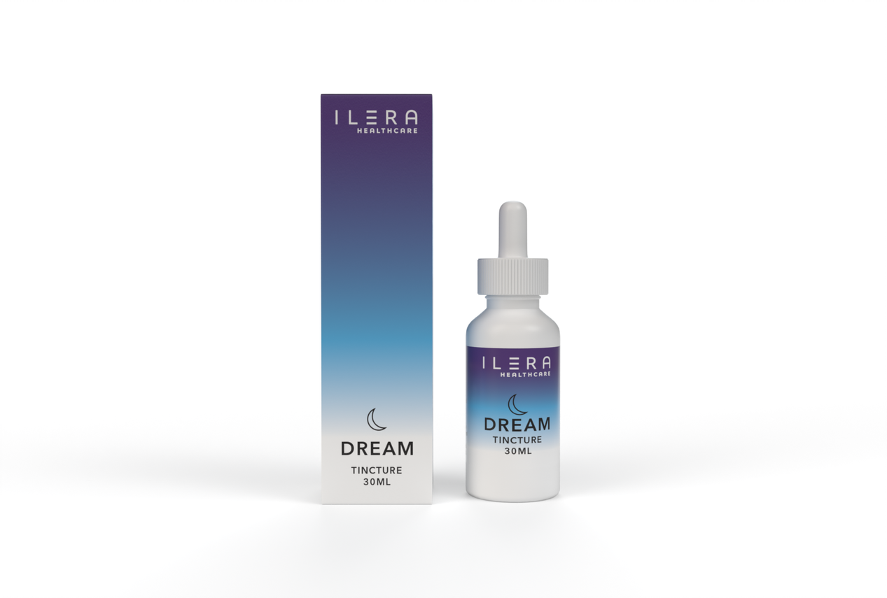 Photograph of product: Vanilla Bavarian Cream | Dream | 8:1 TH-oui:CBD Tincture | 30mL