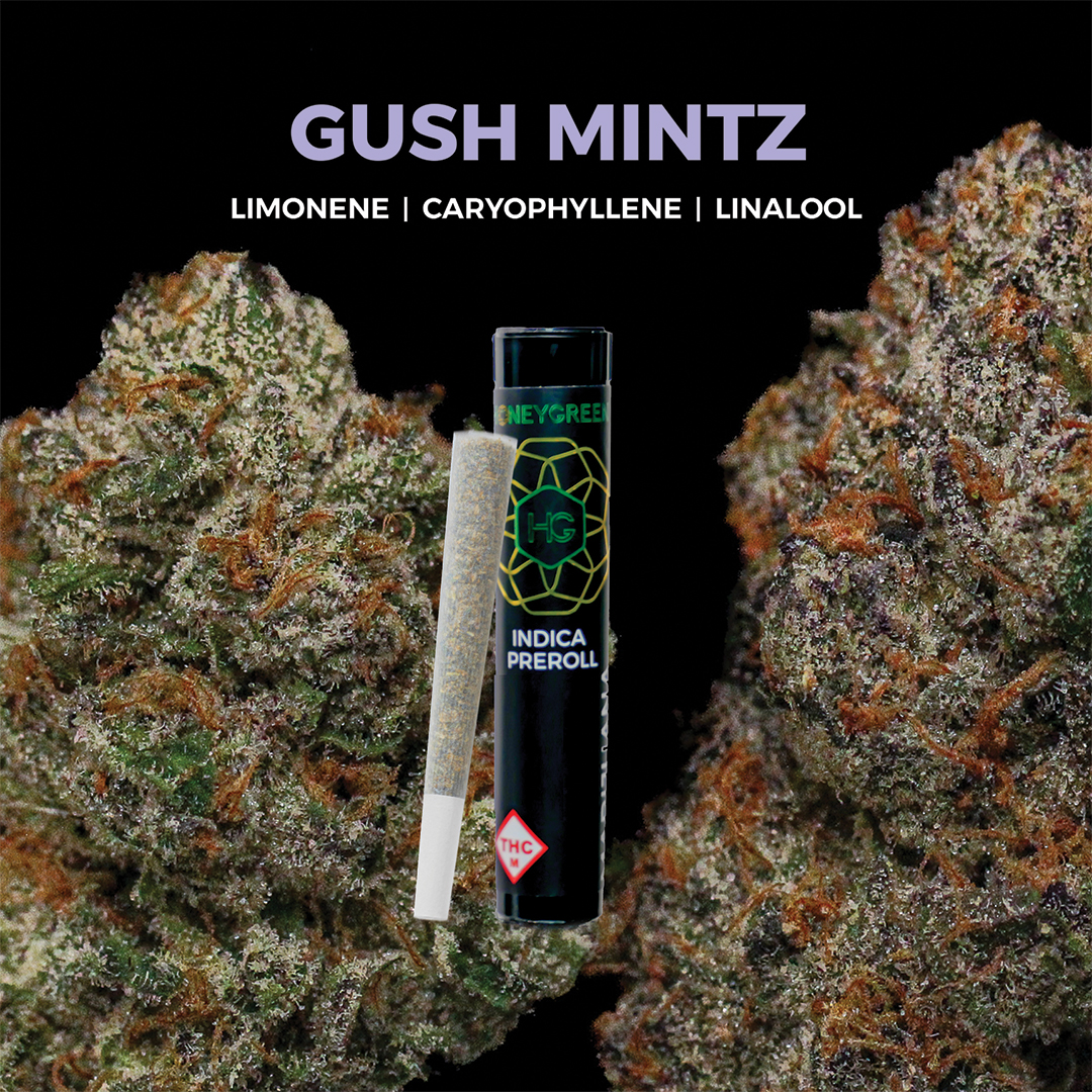 Photograph of product: Gush Mintz Pre-Roll | 1g