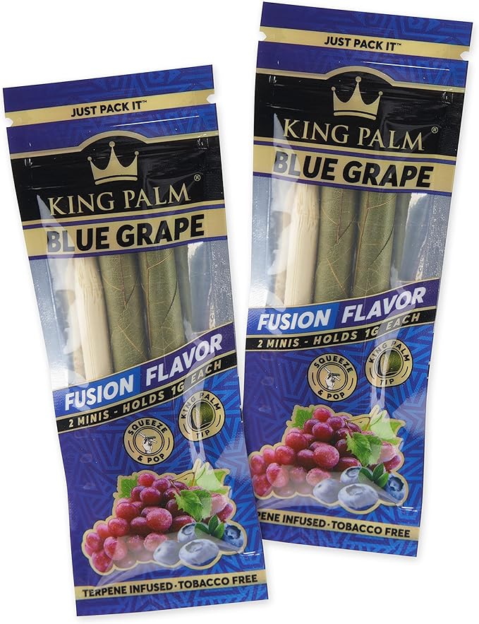Photograph of product: King Palm - Mini Blue Grape 2pk