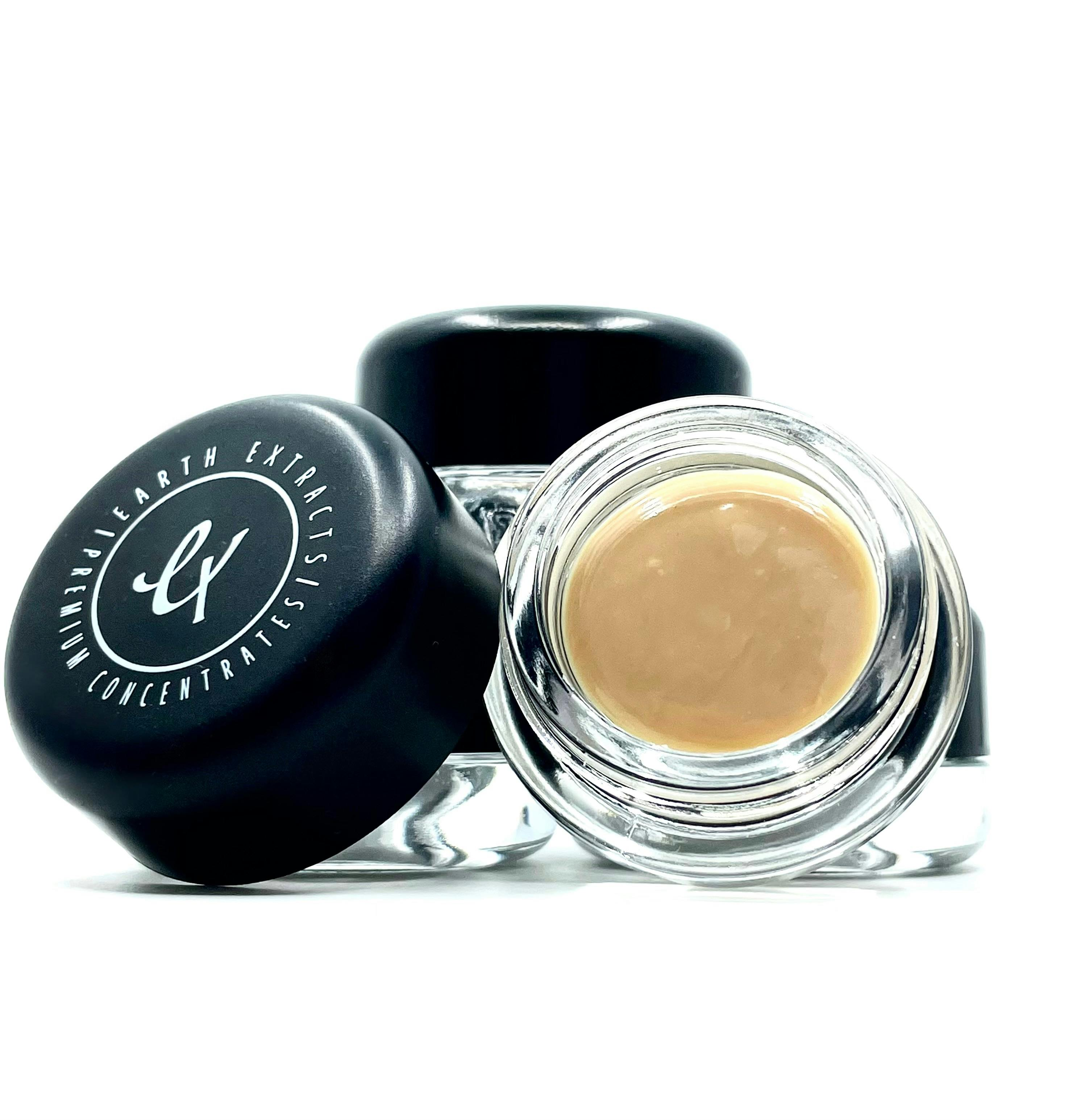 Photograph of product: Earths Extracts Foxy Cleopatra Rosin Badder 1g