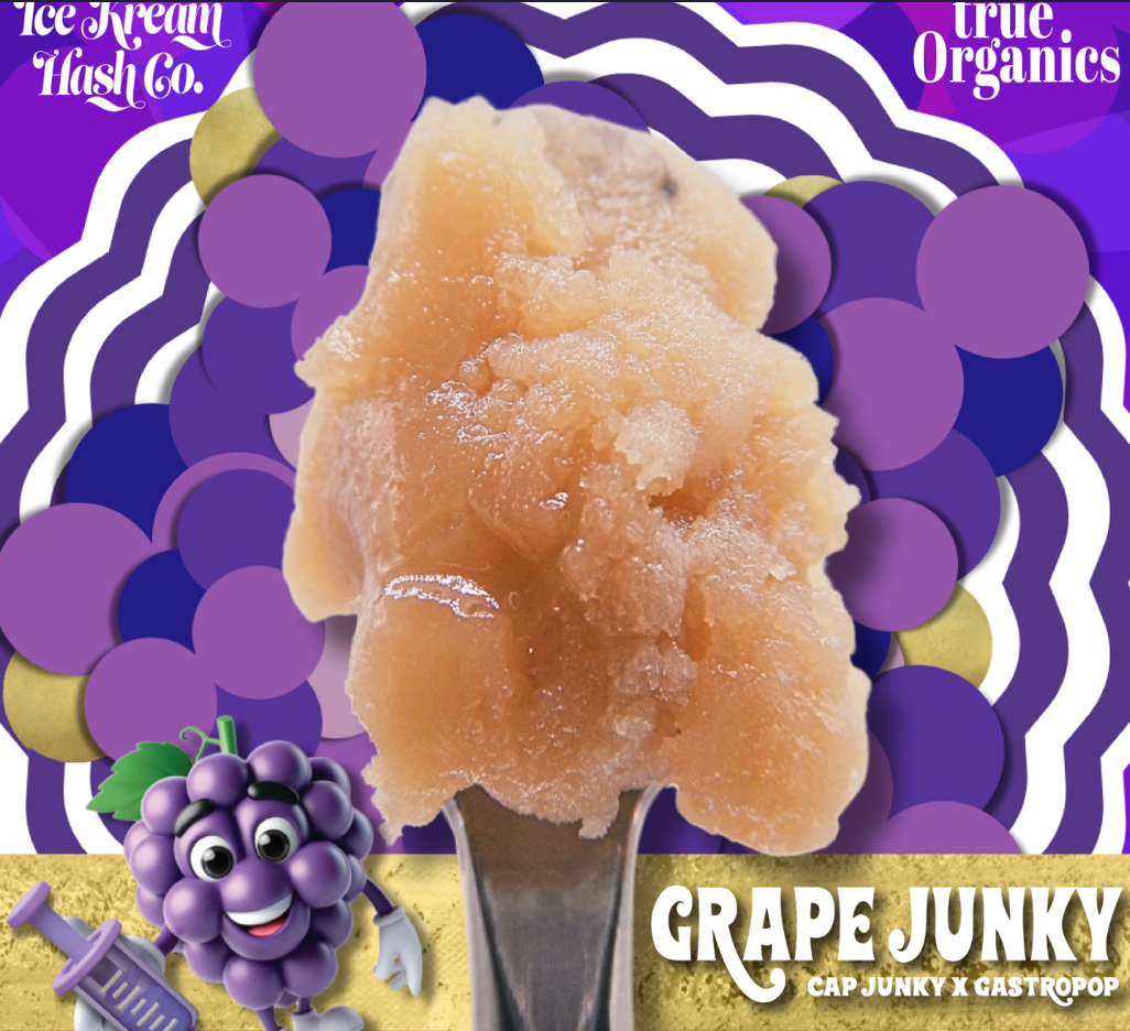 Photograph of product: IKHCO X True Organics - Grape Junky - Live Rosin