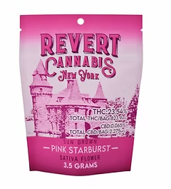 Photograph of product: Revert | 3.5g Flower |  Pink Starburst