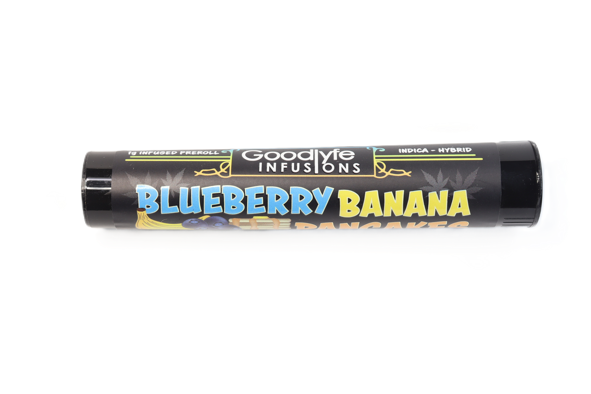 Photograph of product: GoodLyfe | Blueberry Banana Pancakes Infused Preroll | REC
