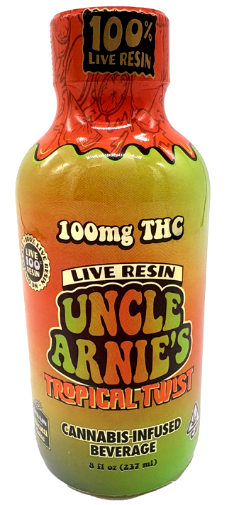 Photograph of product: Uncle Arnie's | Tropical Twist LR | 237ml 100MG Beverage