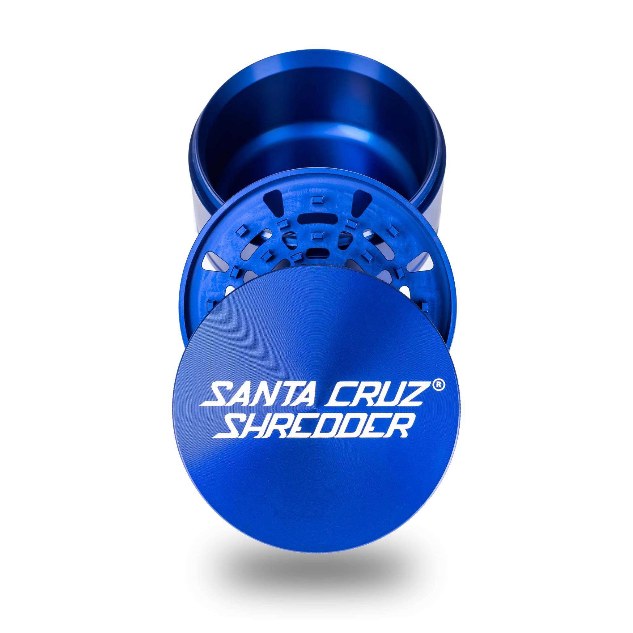 Photograph of product: SCS Blue Shredder Large 3-Piece Grinder