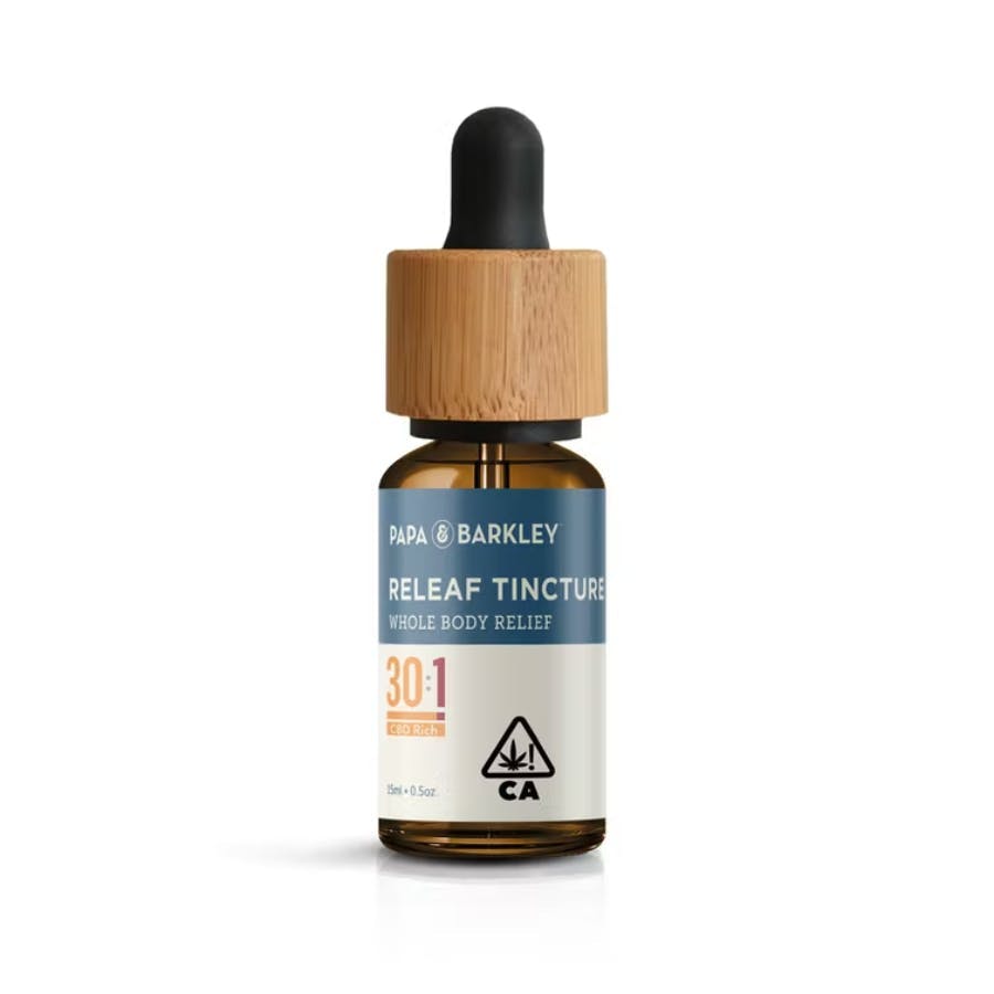 Photograph of product: Papa & Barkley - 30:1 CBD Rich Releaf Tincture - 15ML