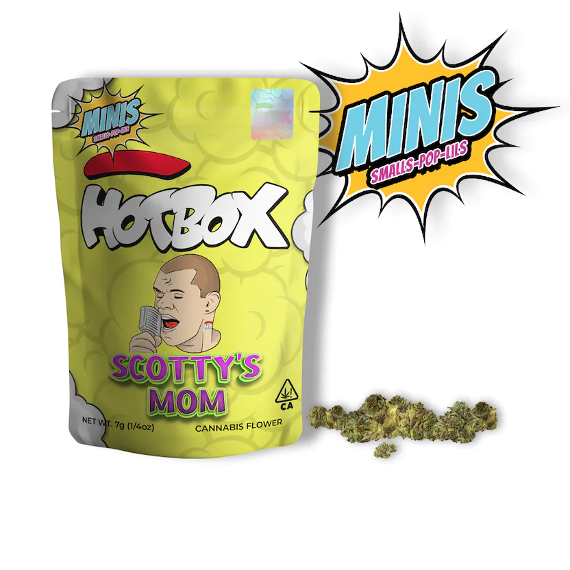 Photograph of product: Hotbox - Scottys Moms Gello - Minis - Flower - 7g