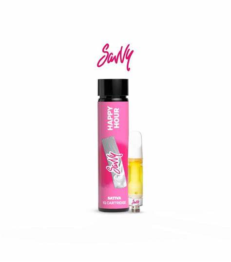 Photograph of product: Savvy Happy Hour Blue Raz Haze Cartridge