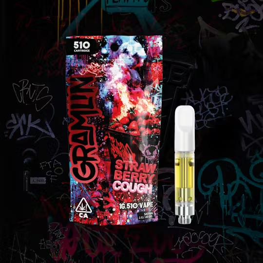 Photograph of product: STRAWBERRY COUGH - CARTRIDGE - 1G