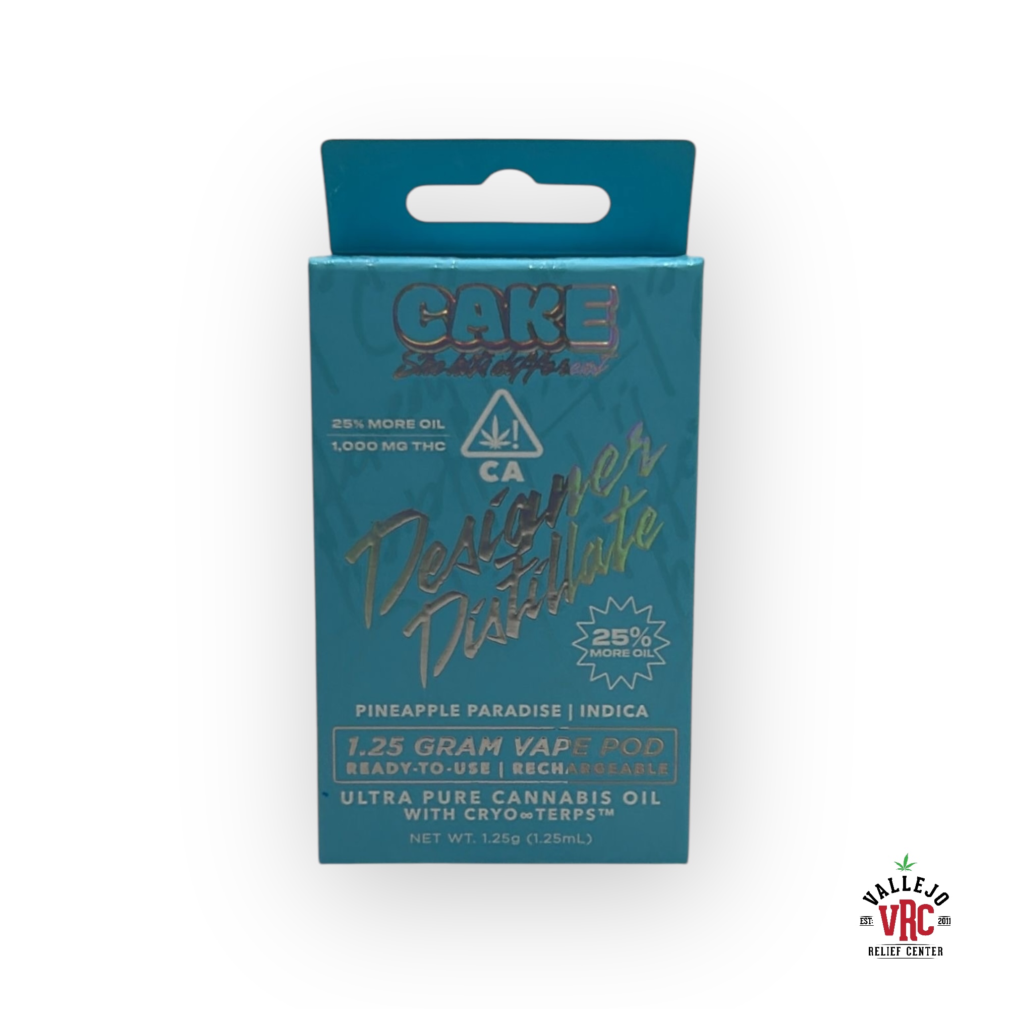 Photograph of product: PINEAPPLE PARADISE 1.25G AIO