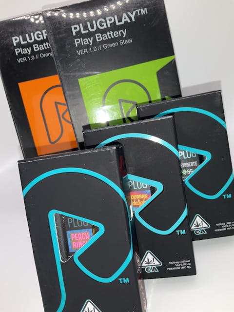 Photograph of product: EXOTICS: Peach Ringz - 1g - Vape - 