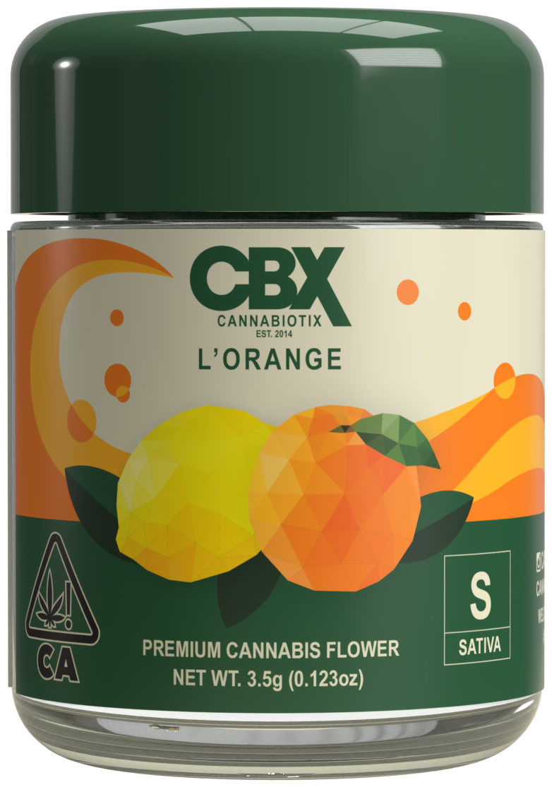 Photograph of product: Cannabiotix - L'Orange (Oui'd) Flower - 3.5g