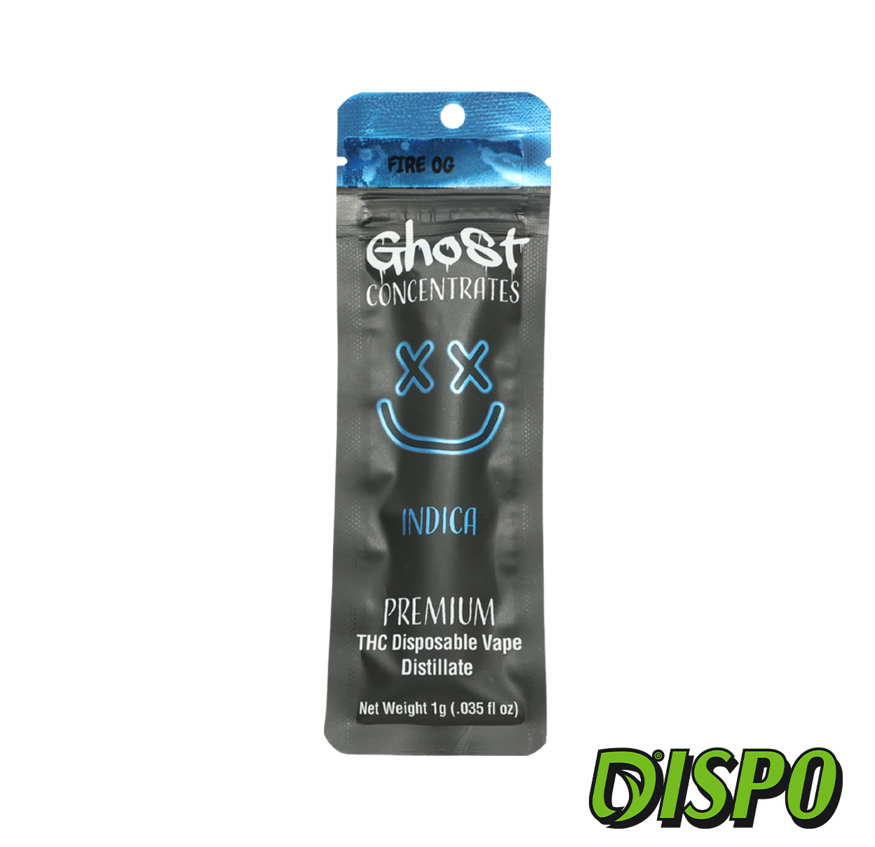 Photograph of product: Ghost - Menthol OG x Fire OG Disposable