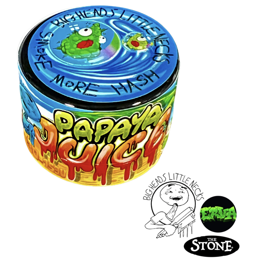 Photograph of product: Big Heads Little Necks Live Rosin - Papaya Juice