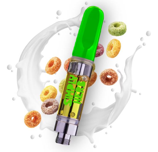 Photograph of product: Simply Herb | Fruity Loops Cartridge 1g