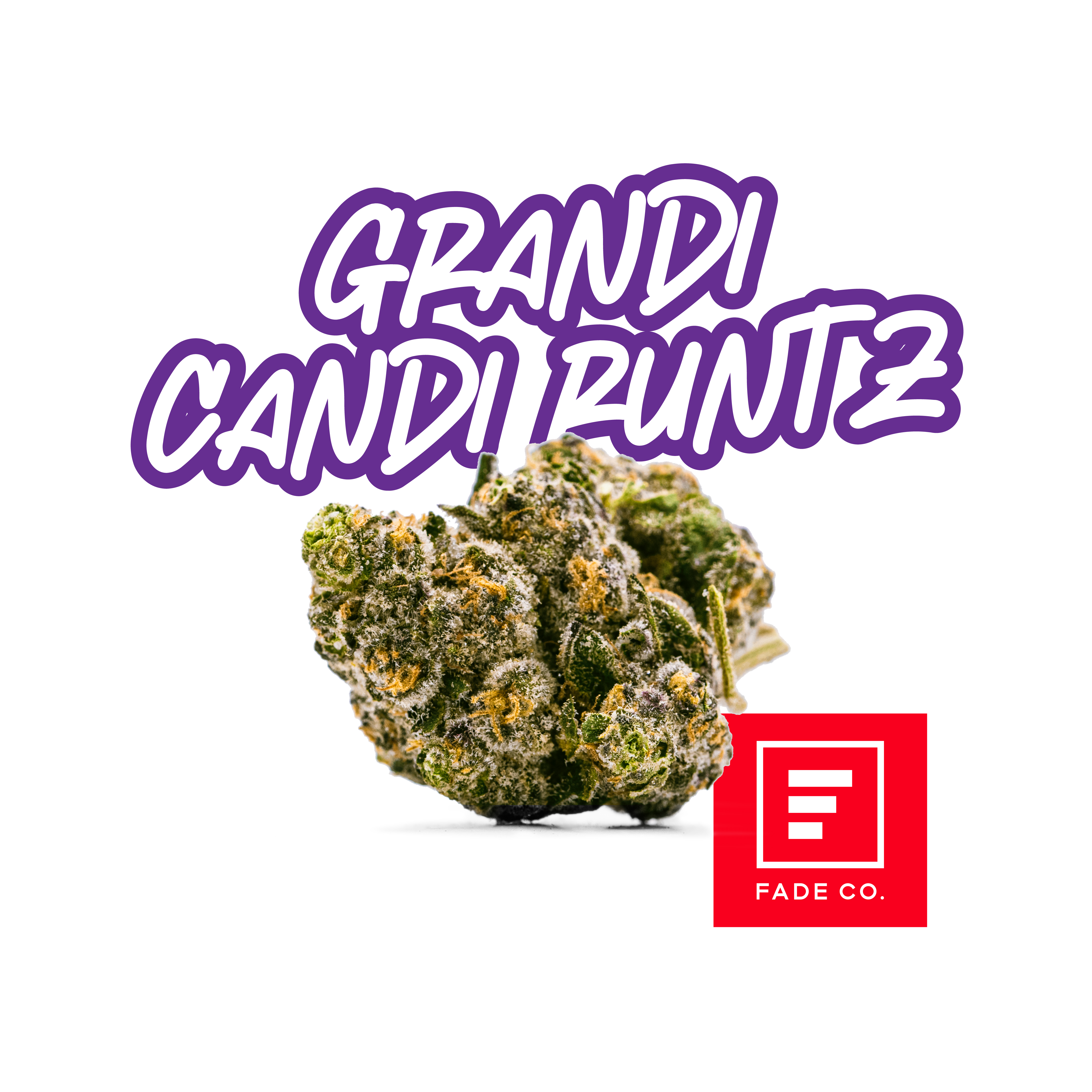 Photograph of product: Grandi Candi Runtz Pre-Packaged (3.5g) (Fade Co)