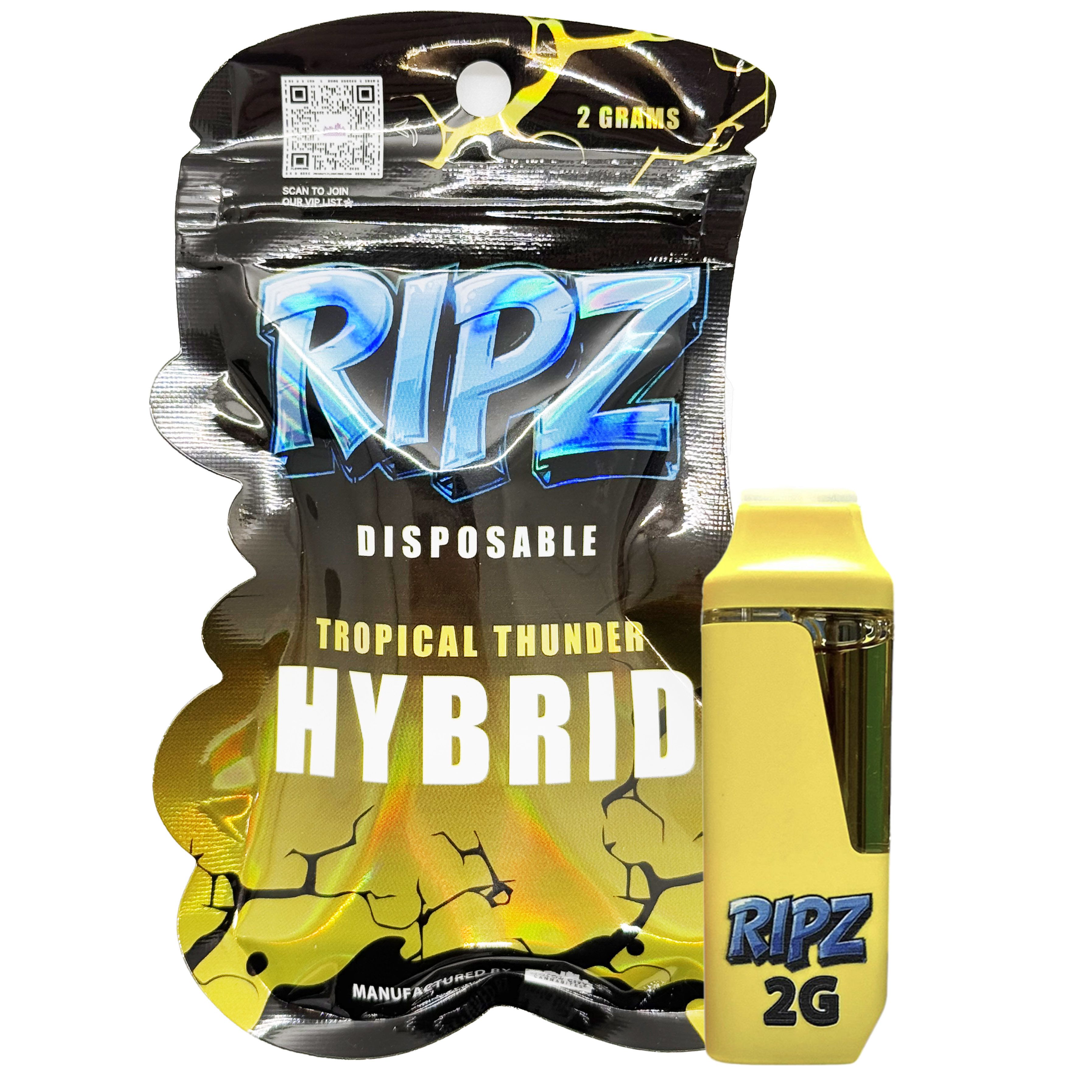 Photograph of product: Ripz Tropic Thunder Disposable Vape Rec