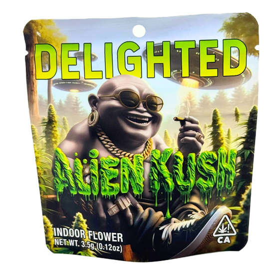 Photograph of product: Alien Kush (I) Indoor 3.5g 8th - Delighted