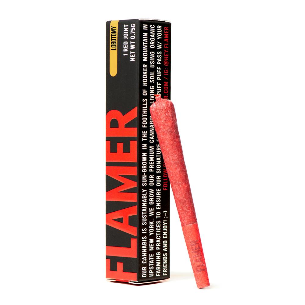 Photograph of Product: Flamer - Lobotomy Preroll - .75g