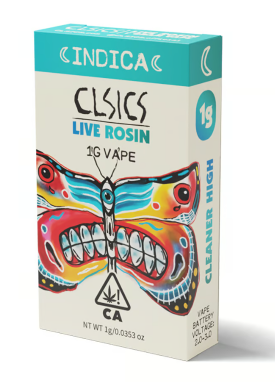 Photograph of product: CLSICS - Berry Prism (Oui'd) Live Rosin All-In-One Vape