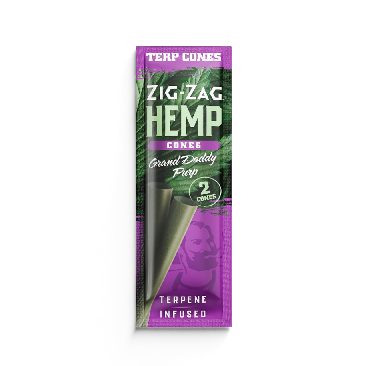 Photograph of product: Zig-Zag | Terpene Infused Hemp Cones Limoncello | 2pk