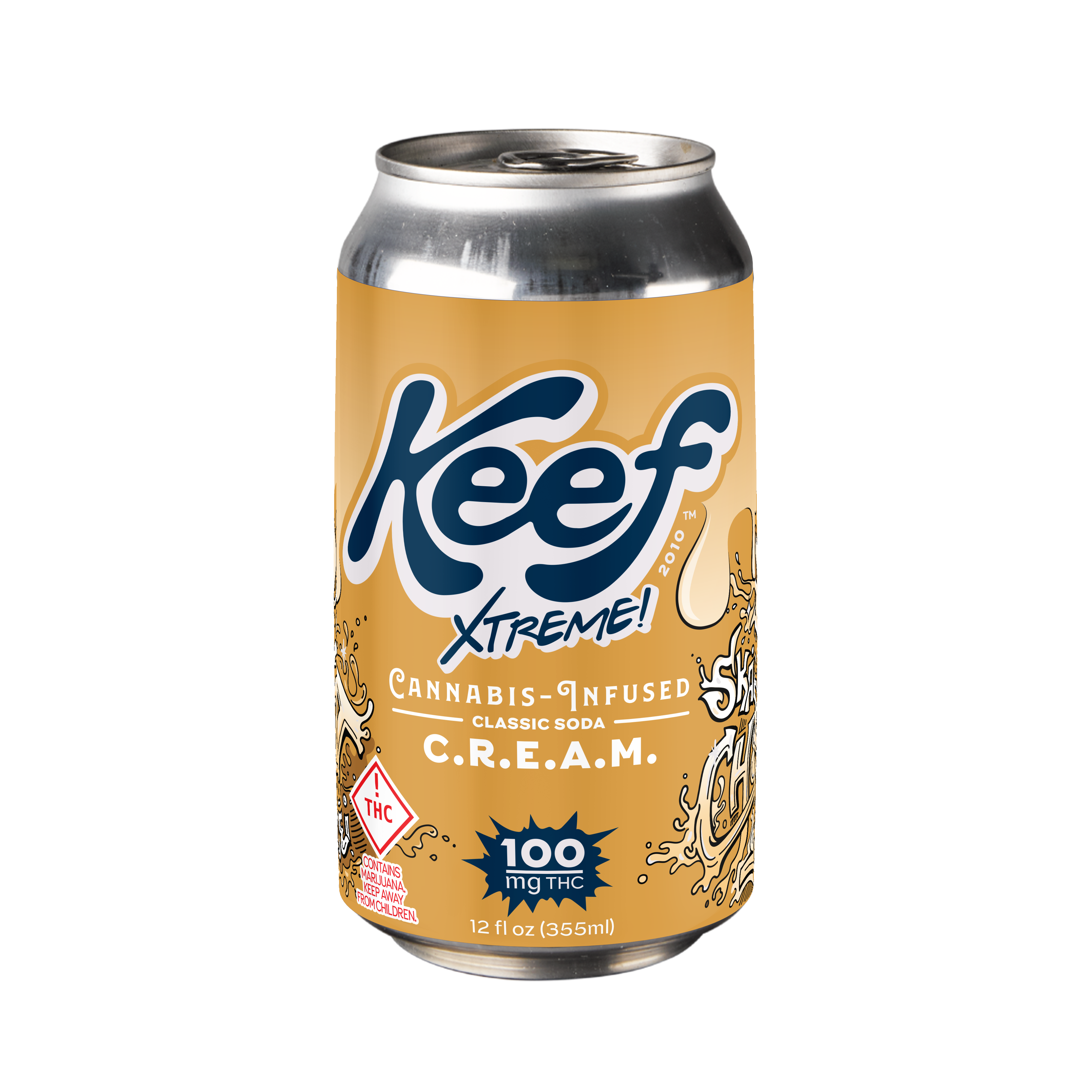 Photograph of Product: 100mg C.R.E.A.M. Classic Soda