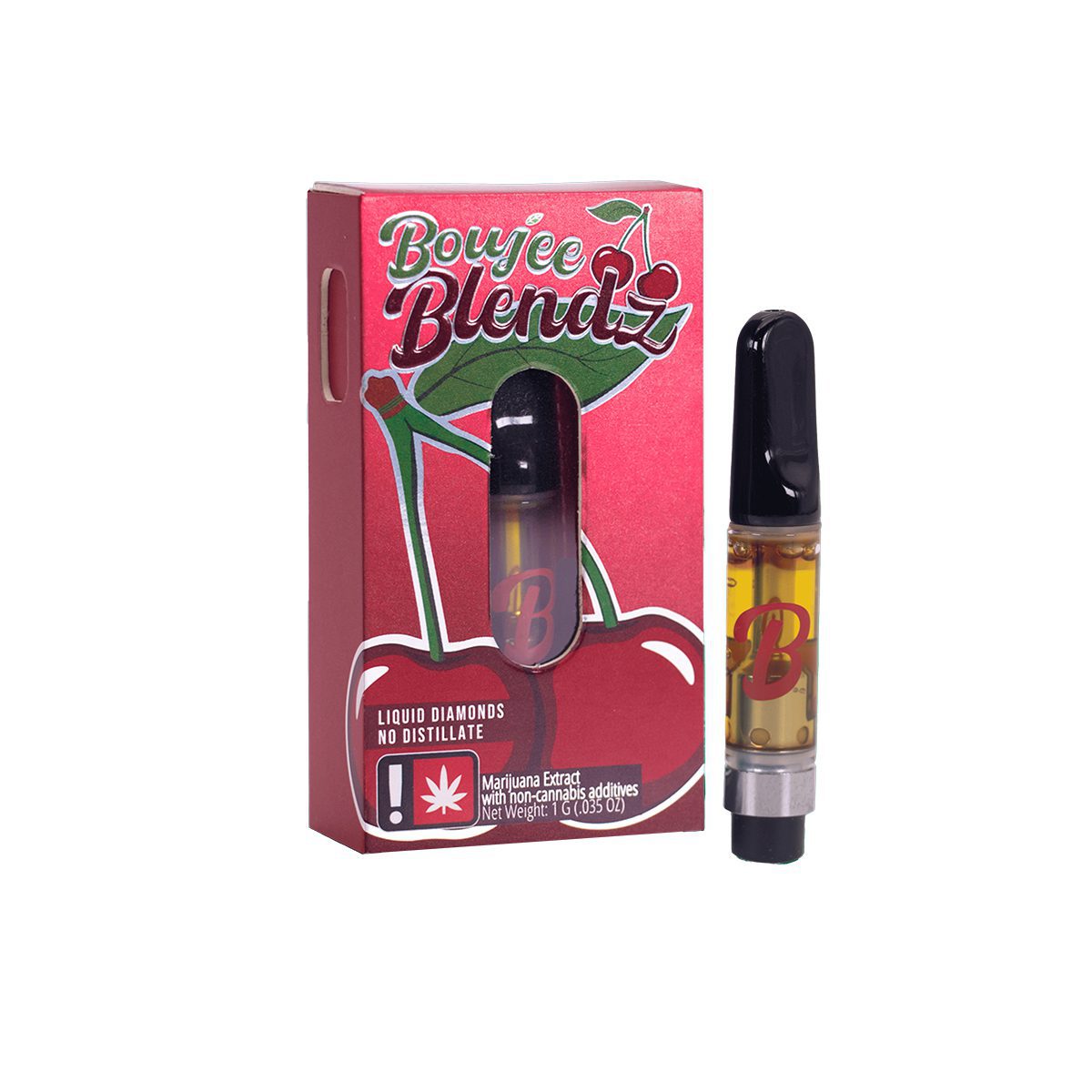 Photograph of product: Boujee Blendz - Cherry Flavored Cartridge