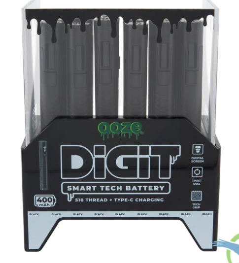 Photograph of Product: 510 Thread Digit Smart Tech Battery
