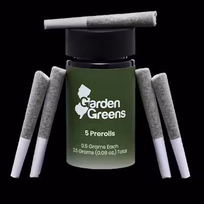 Photograph of product: Garden Greens - Candy Fumes - 2.5g Pre Rolls 5pk