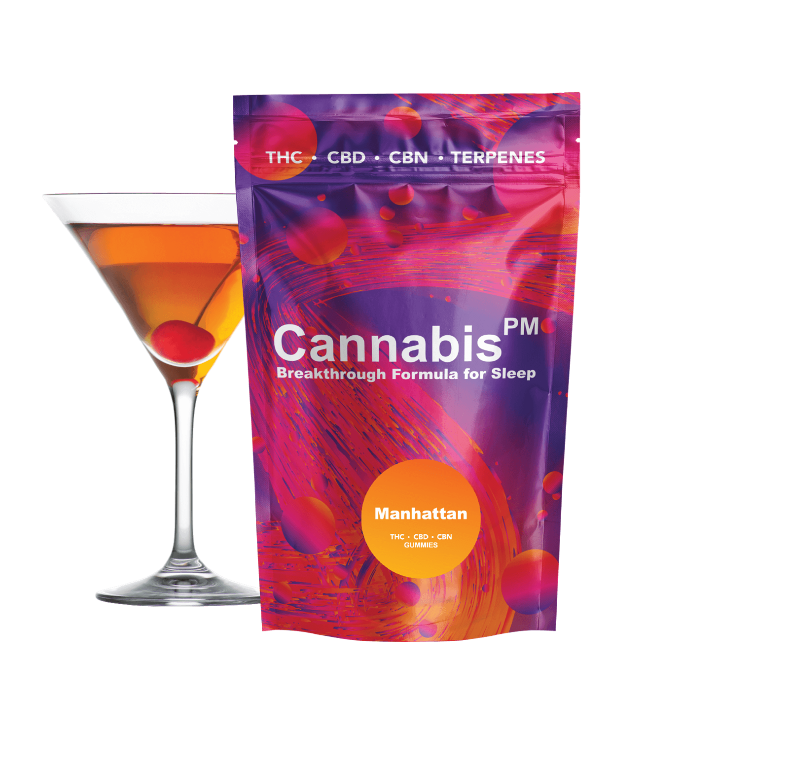 Photograph of product: OUID!PM | MANHATTAN | GUMMIES | 50MG:50MG:50MG | REC